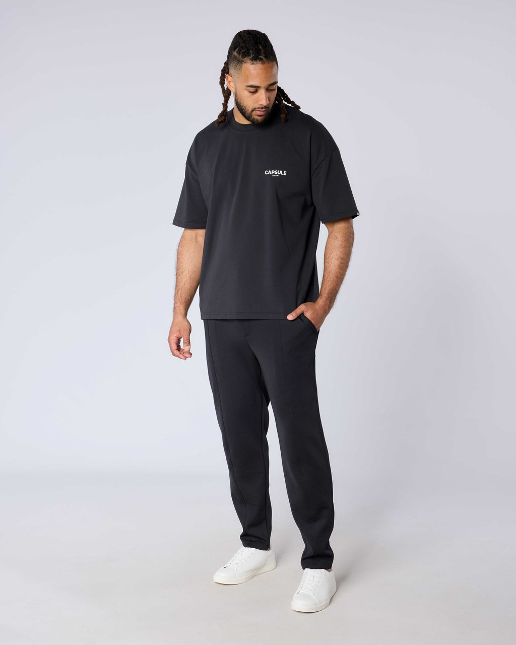 Restricted Access Edition Signature Oversized T Shirt - Black