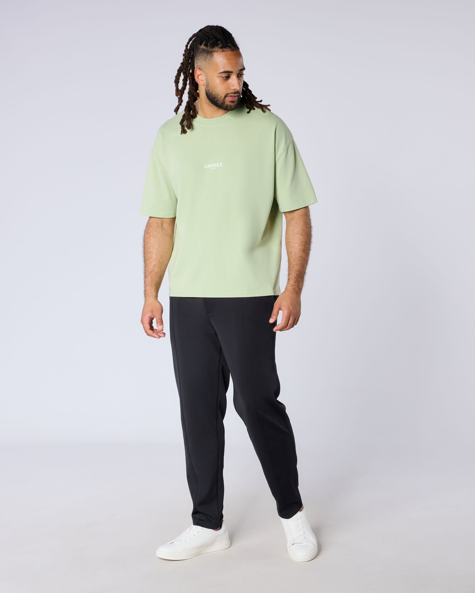 Restricted Access Autograph Signature Oversized T Shirt - Green