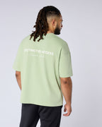 Restricted Access Autograph Signature Oversized T Shirt - Green