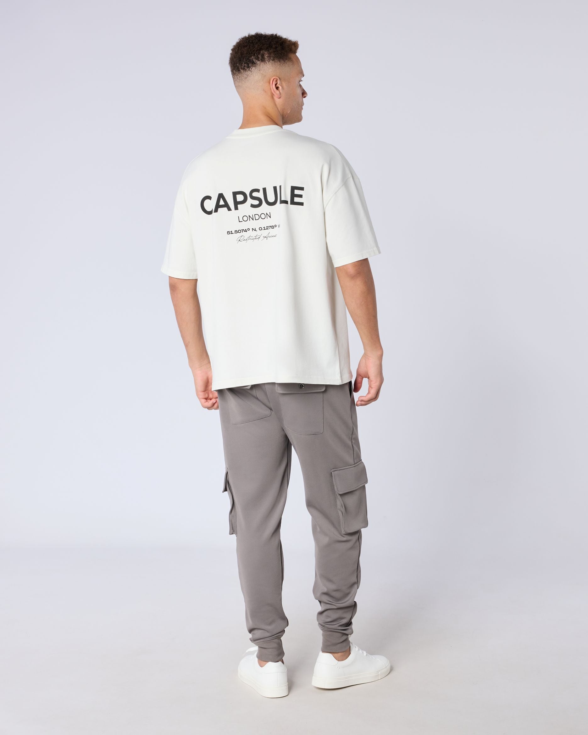 Restricted Access Edition Signature Oversized T Shirt - White