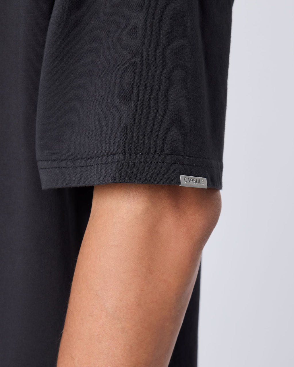 Restricted Access Autograph Signature Oversized T Shirt - Black