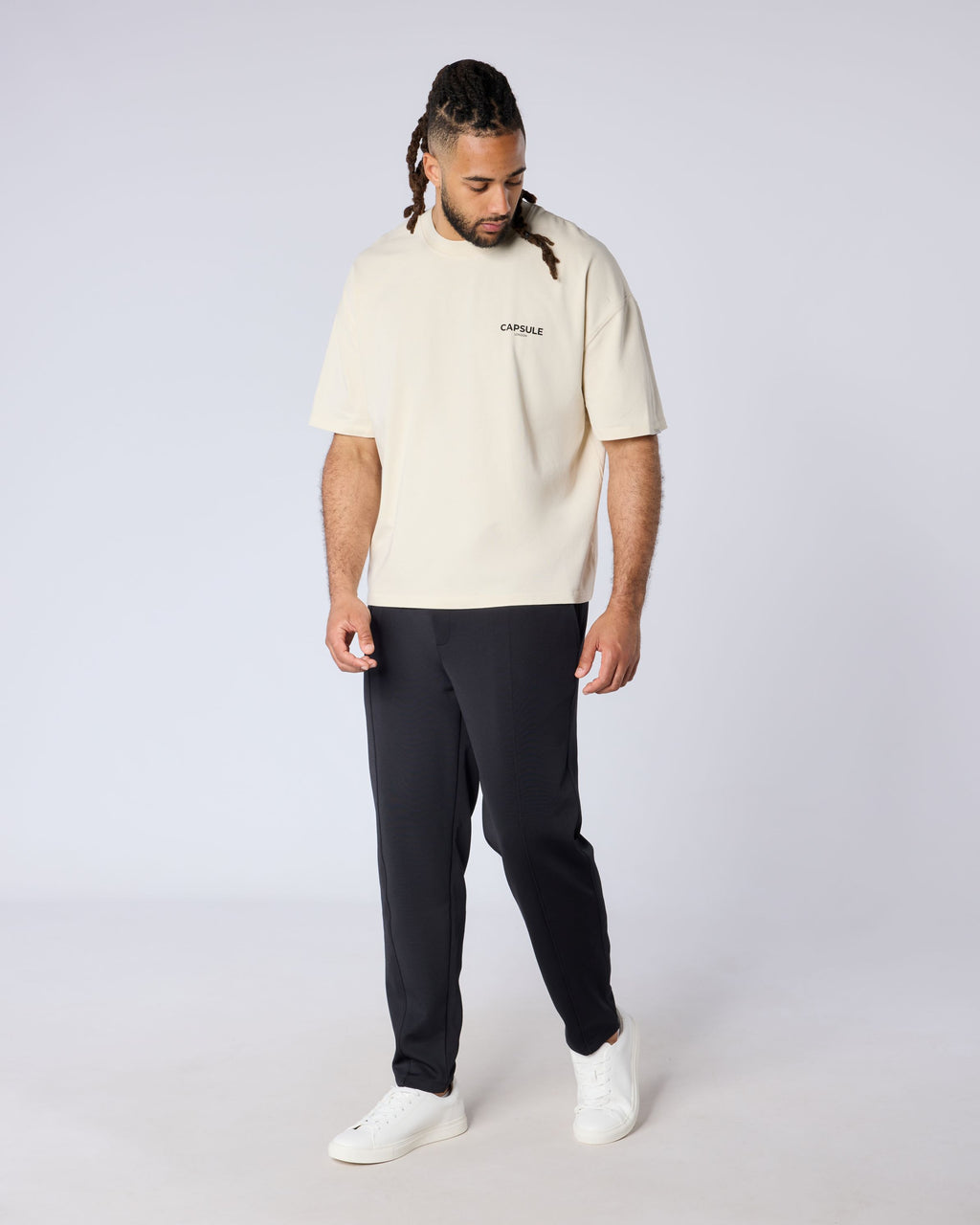Restricted Access Edition Signature Oversized T Shirt - Oat