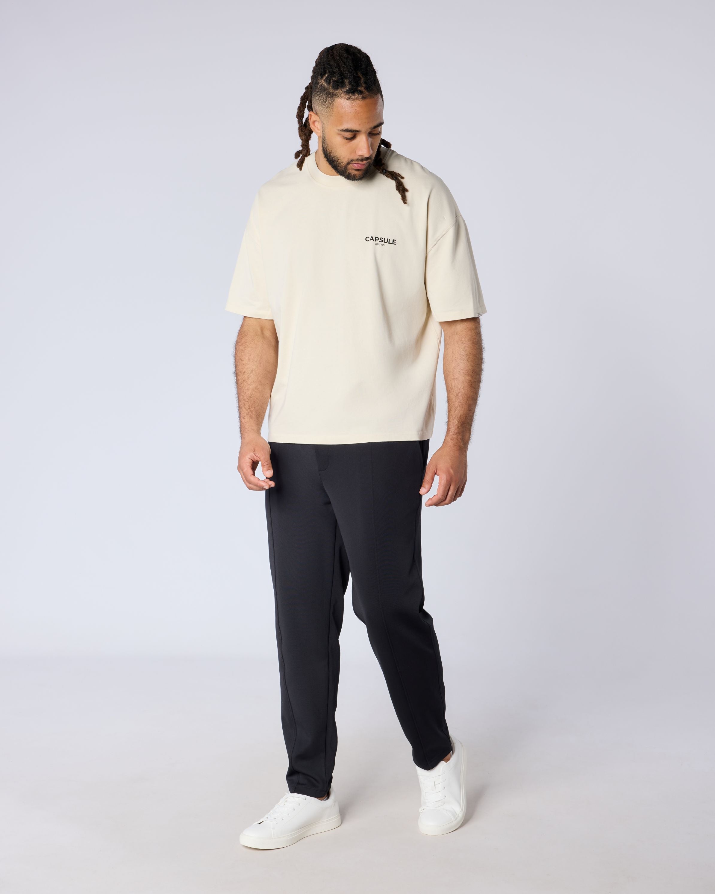 Restricted Access Edition Signature Oversized T Shirt - Oat