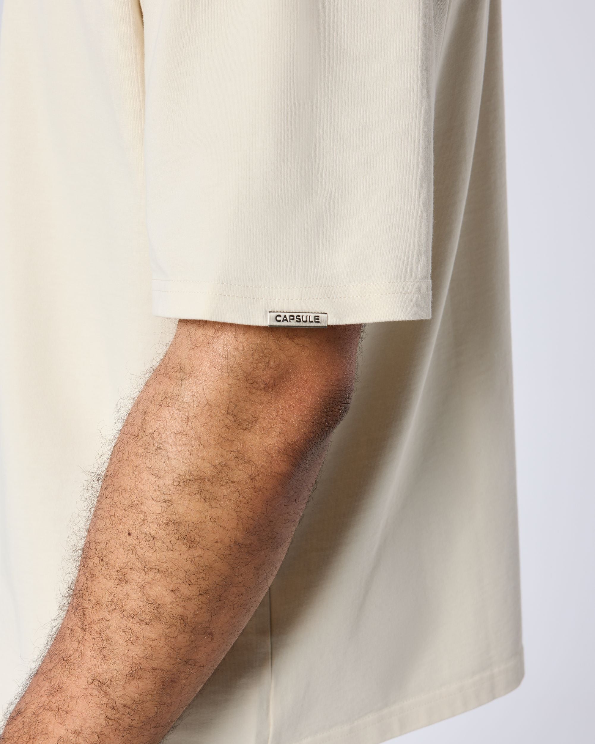 Restricted Access Edition Signature Oversized T Shirt - Oat
