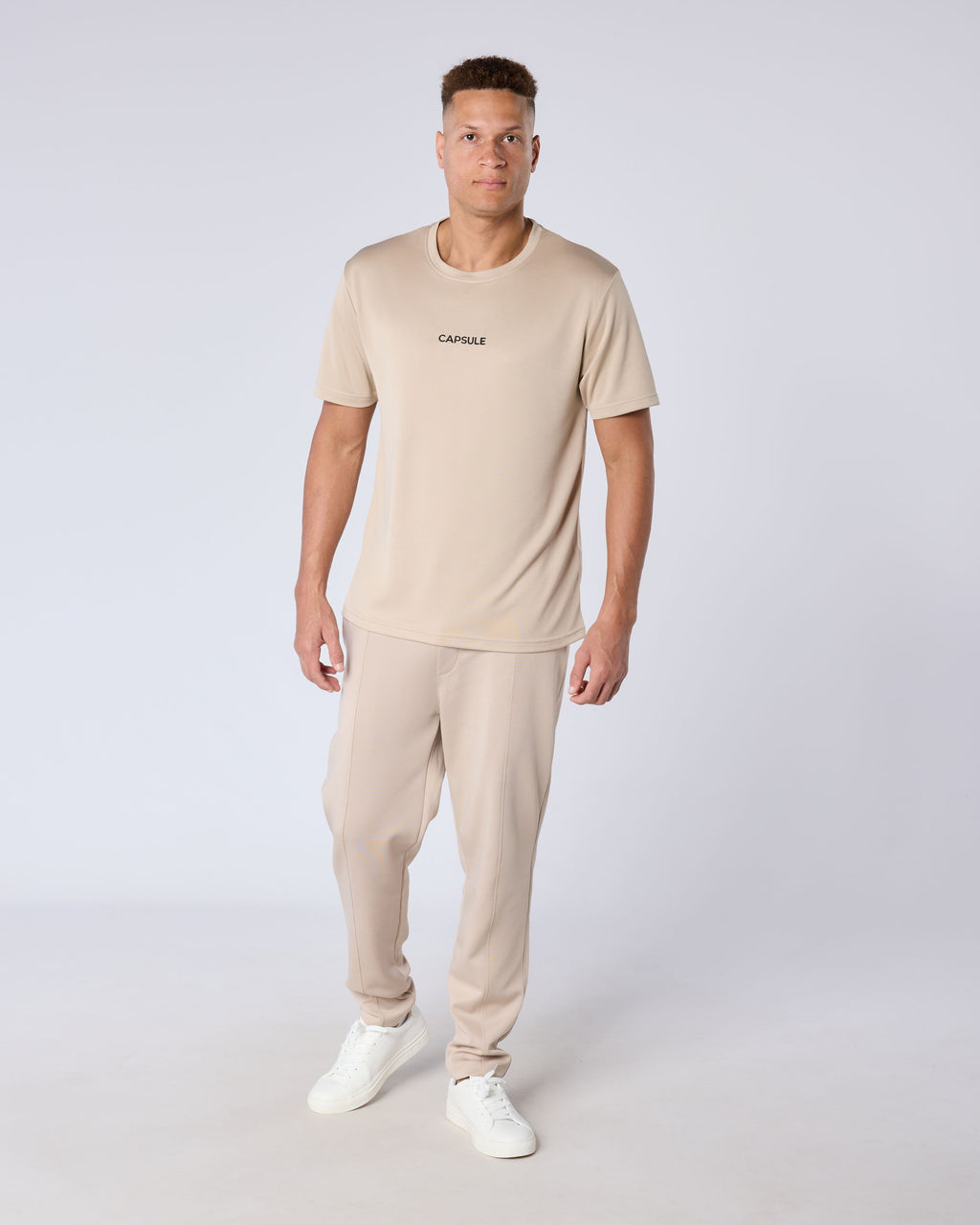 Atelier Regular Fit T-Shirt - Taupe