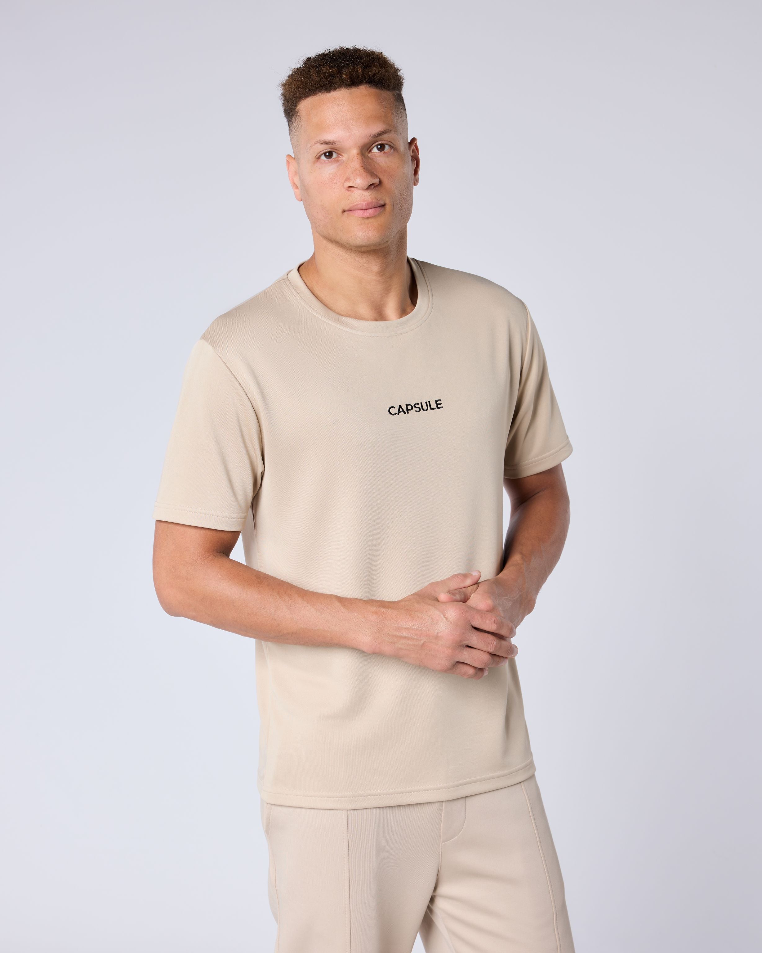 Atelier Regular Fit T-Shirt - Taupe