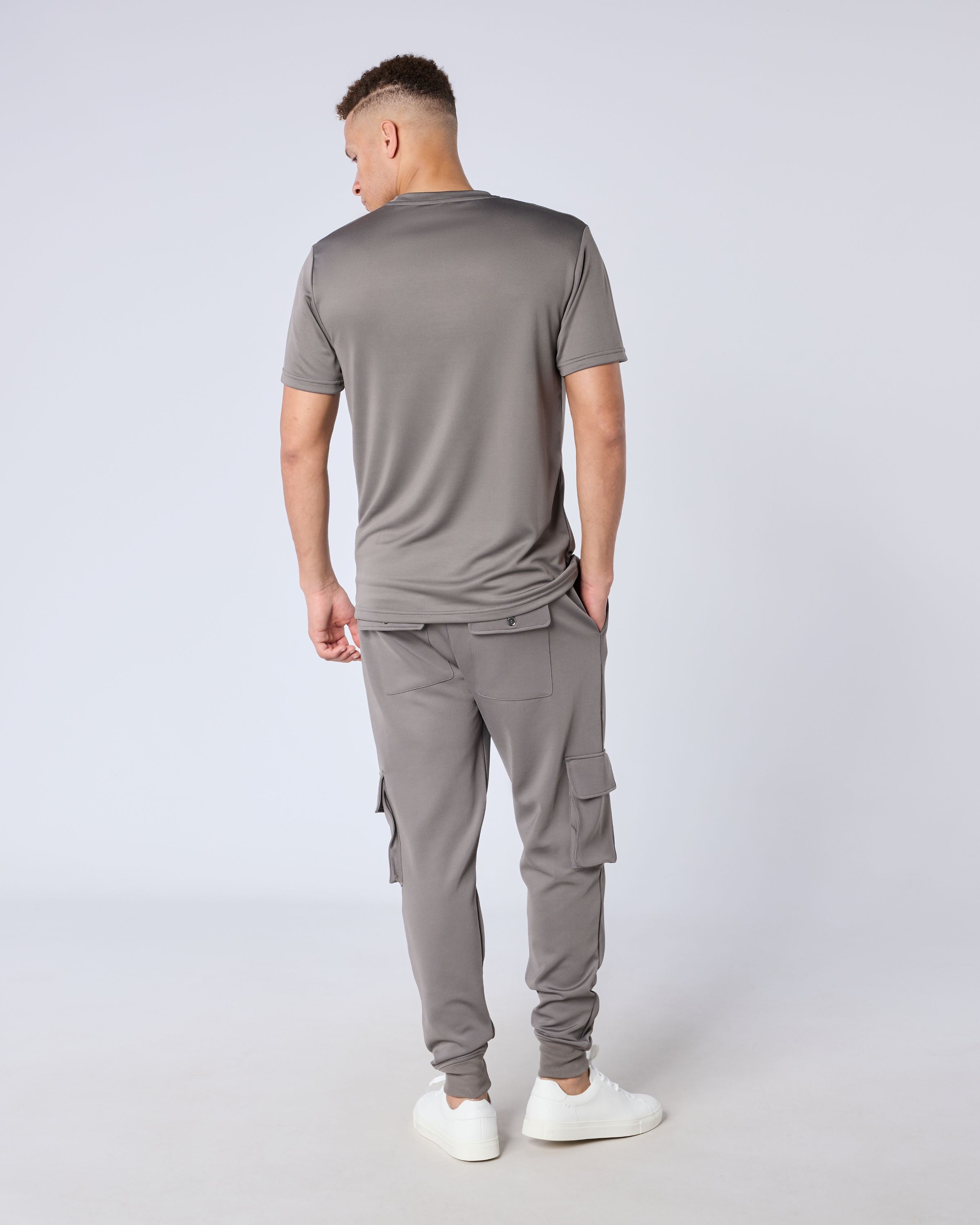 Arlo Regular Fit T-Shirt - Charcoal/Black