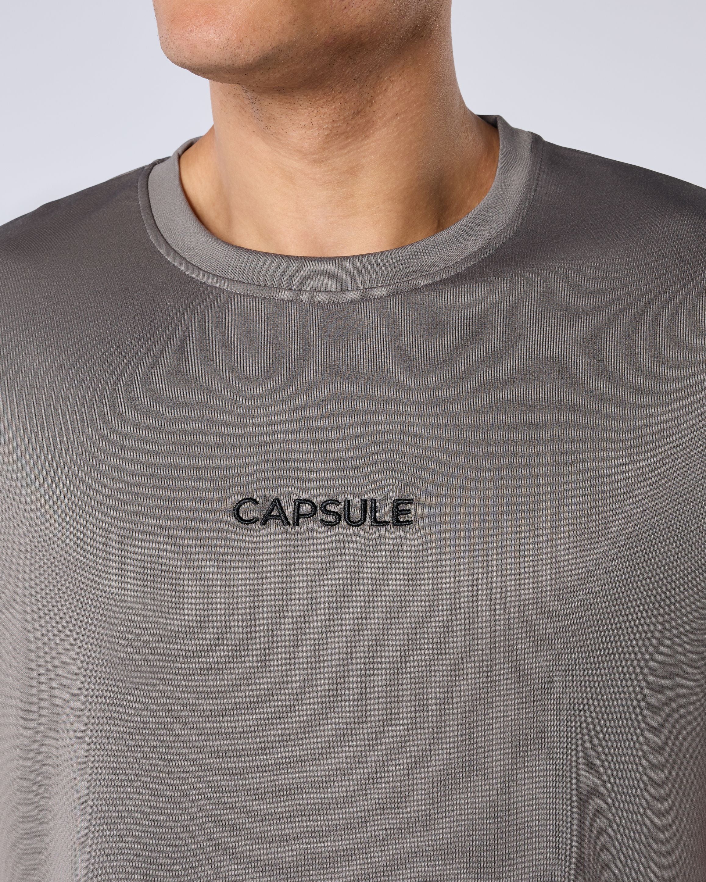 Arlo Regular Fit T-Shirt - Charcoal/Black
