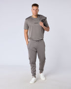 Arlo Zipped Regular Fit Overshirt - Charcoal