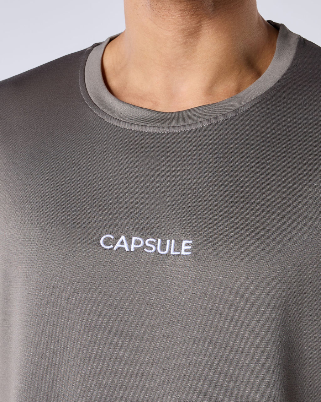 Arlo Regular Fit T-Shirt - Charcoal/White