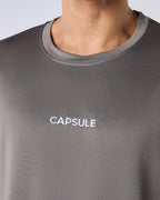 Arlo Regular Fit T-Shirt - Charcoal/White
