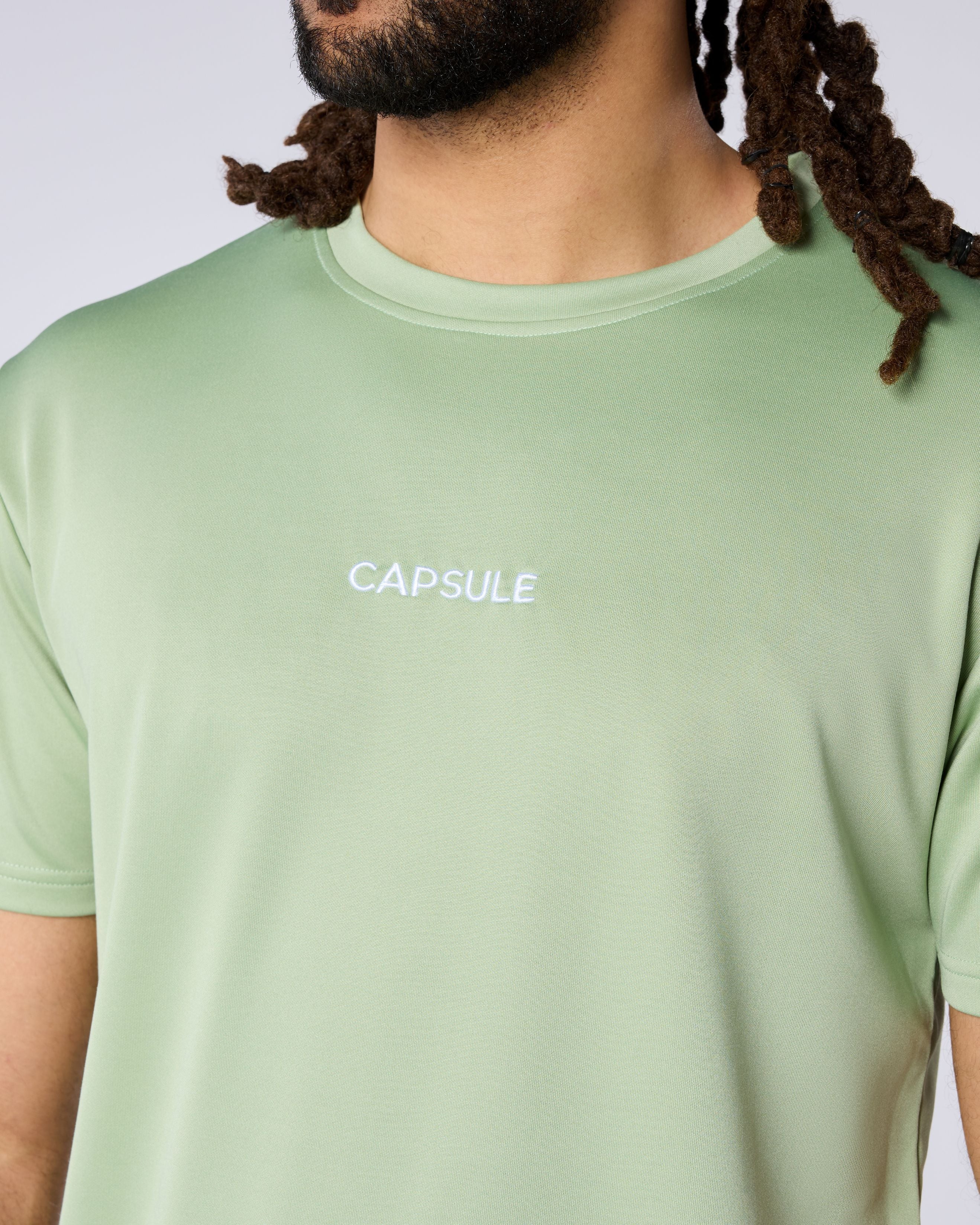Celadon Regular Fit T-Shirt - Green