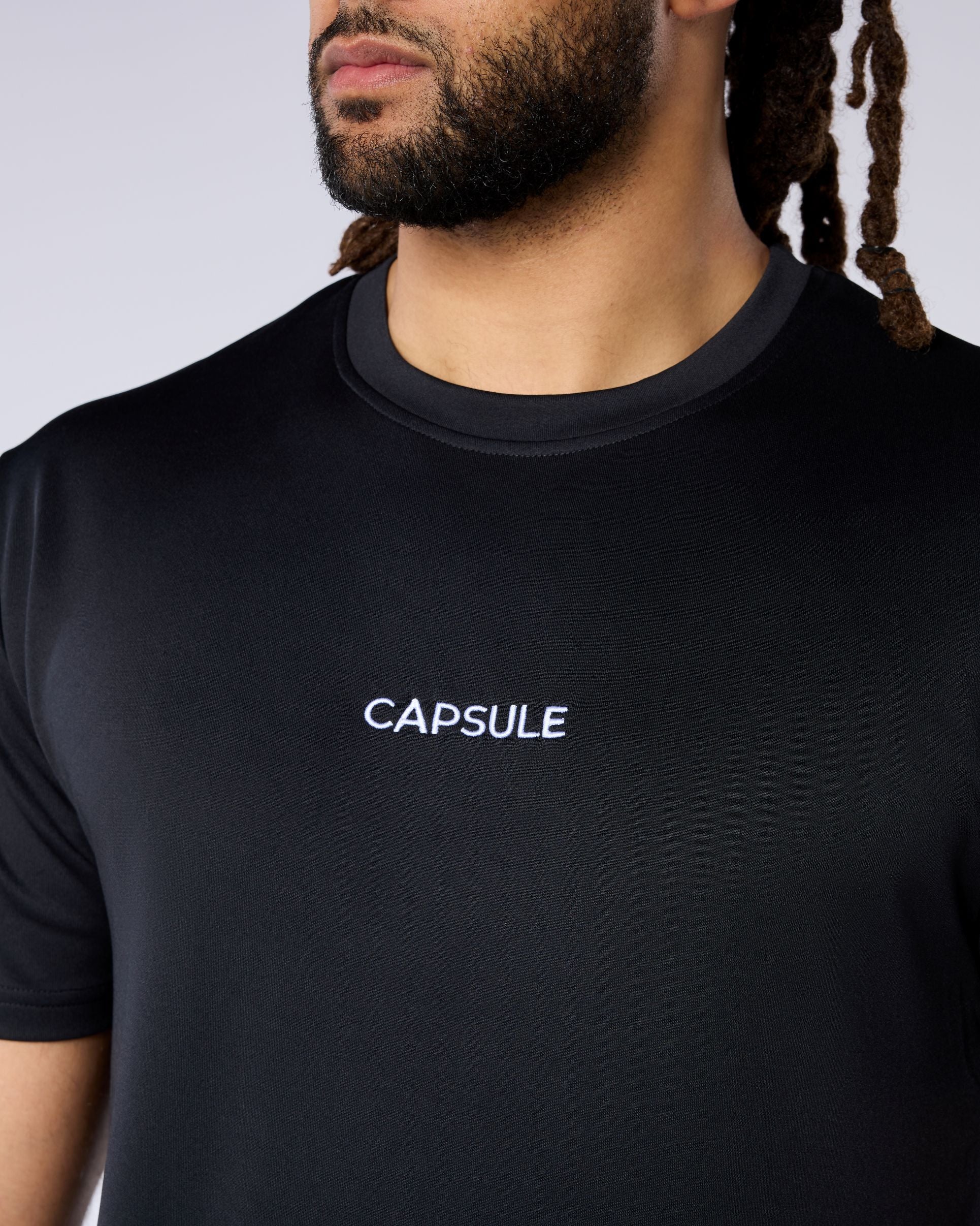 Obsidian Regular Fit T-Shirt - Black