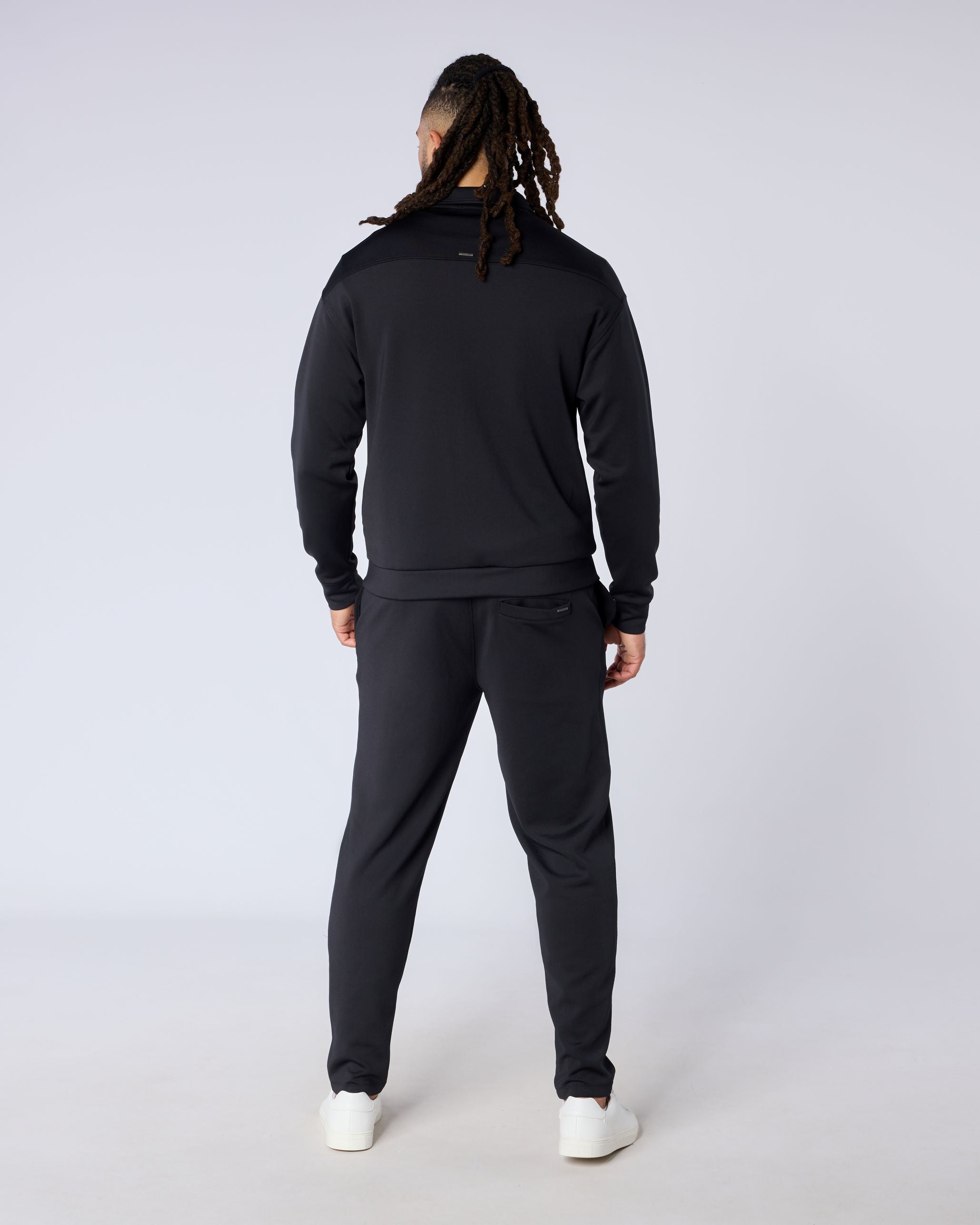 Obsidian Signature Regular Fit Comfort Trouser - Black