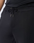 Obsidian Signature Regular Fit Comfort Trouser - Black