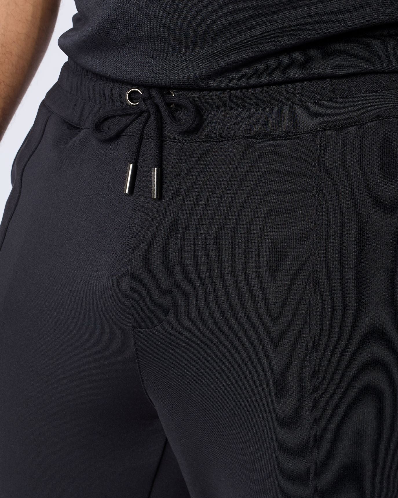 Obsidian Signature Regular Fit Comfort Trouser - Black