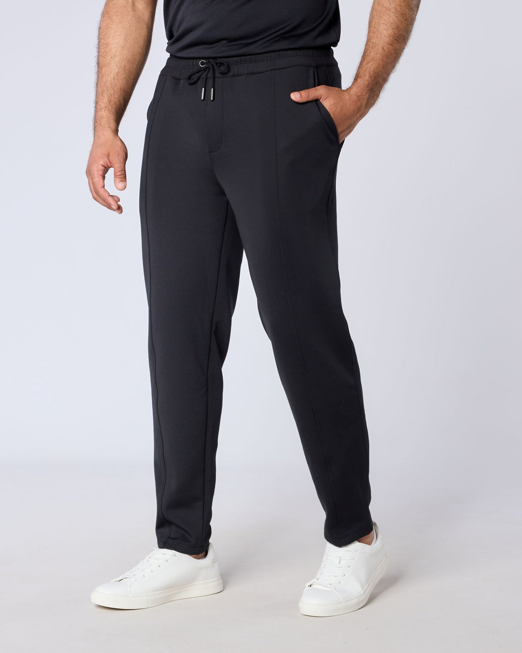 Obsidian Signature Regular Fit Comfort Trouser - Black