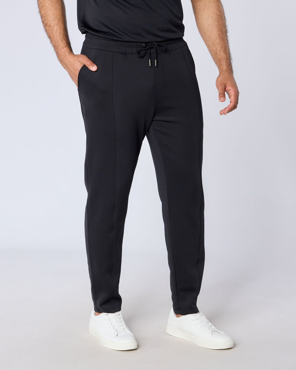 Obsidian Signature Regular Fit Comfort Trouser - Black