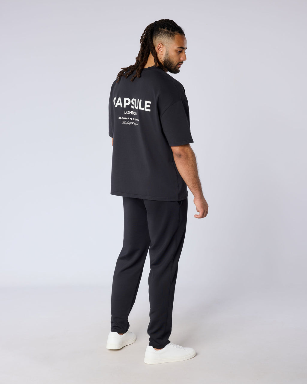 Restricted Access Edition Signature Oversized T Shirt - Black