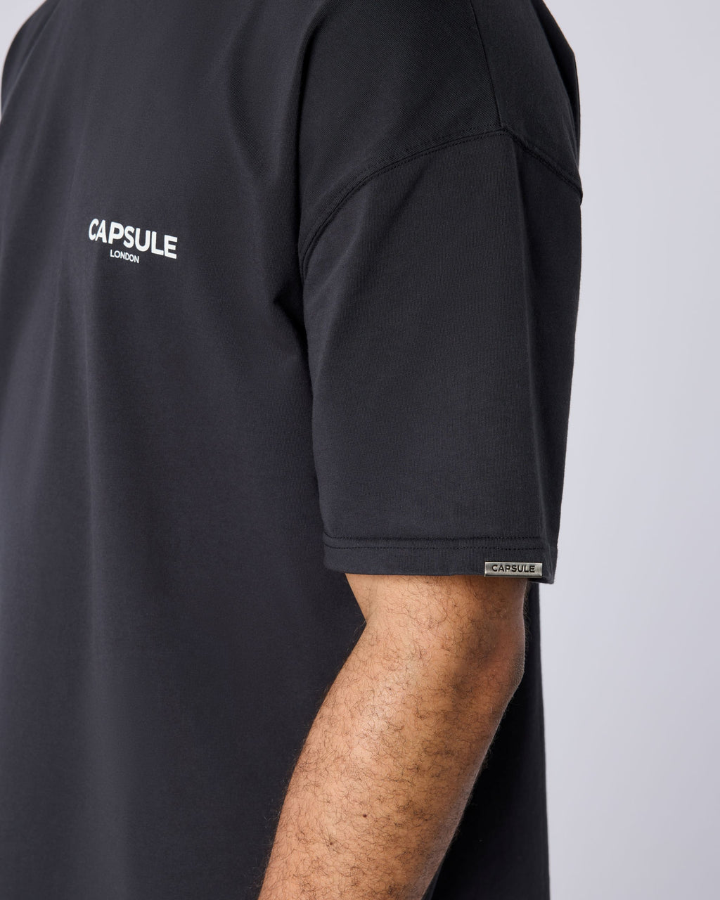 Restricted Access Edition Signature Oversized T Shirt - Black