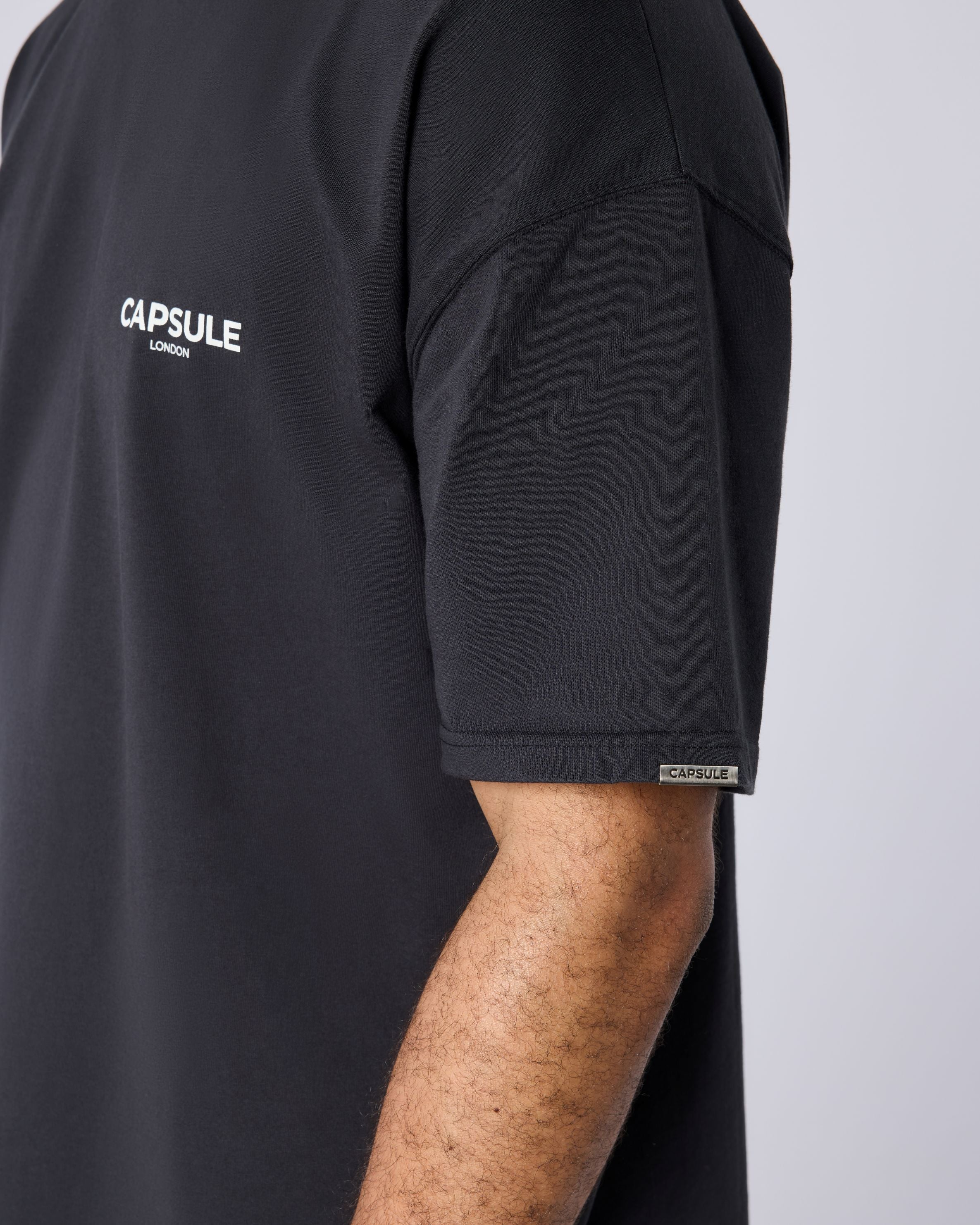 Restricted Access Edition Signature Oversized T Shirt - Black