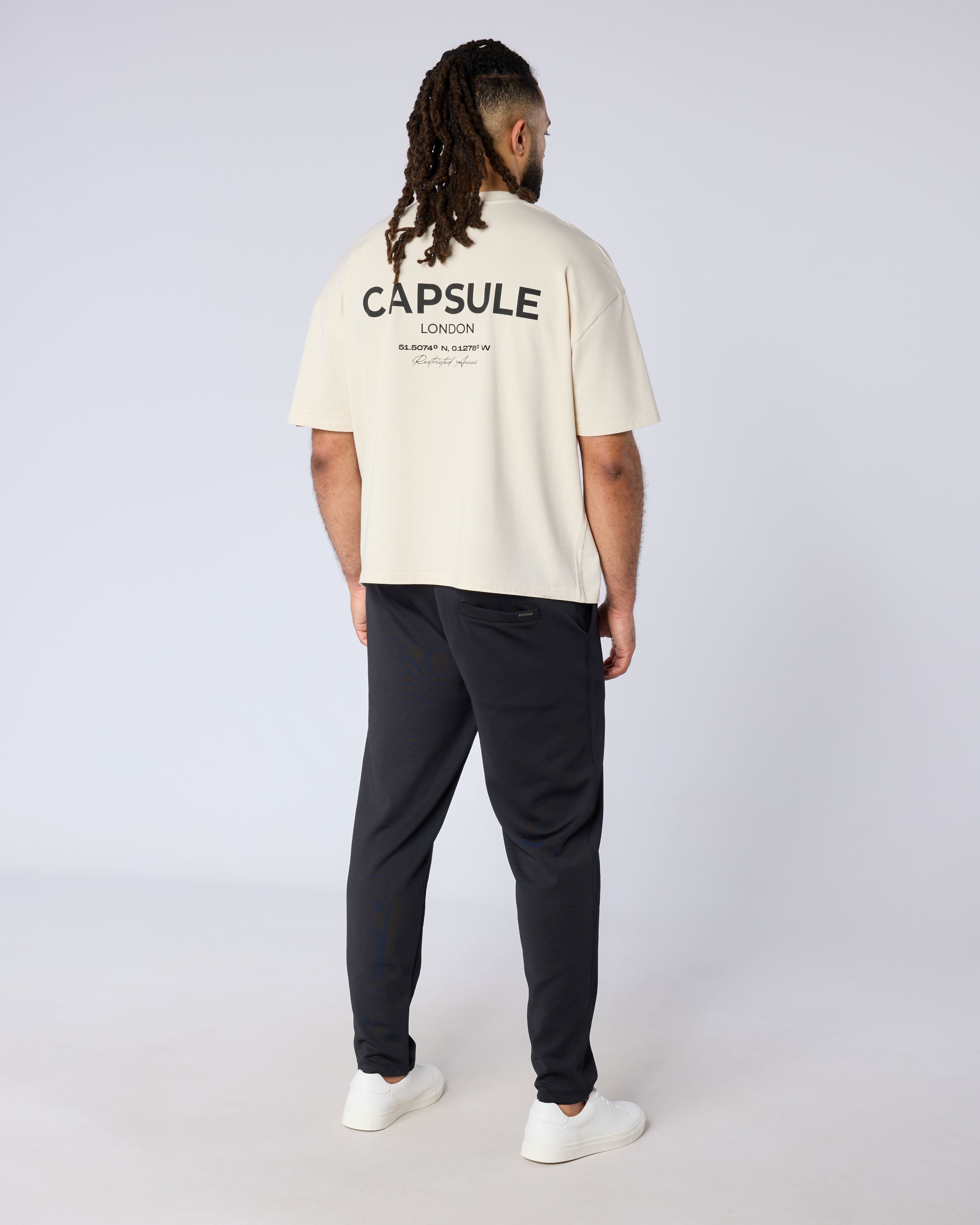 Restricted Access Edition Signature Oversized T Shirt - Oat