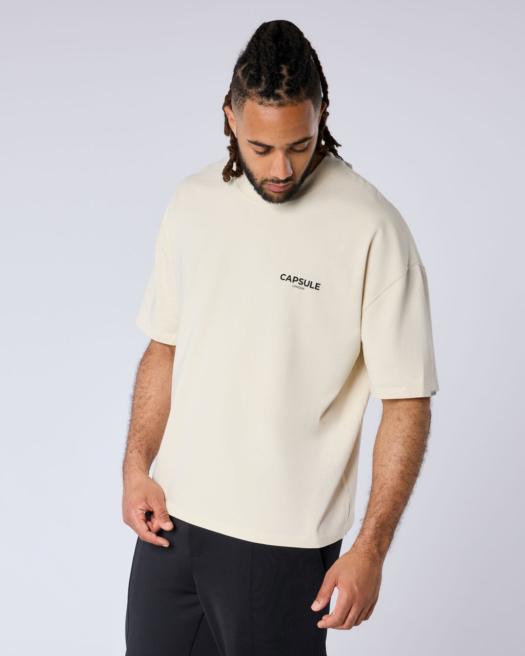 Restricted Access Edition Signature Oversized T Shirt - Oat