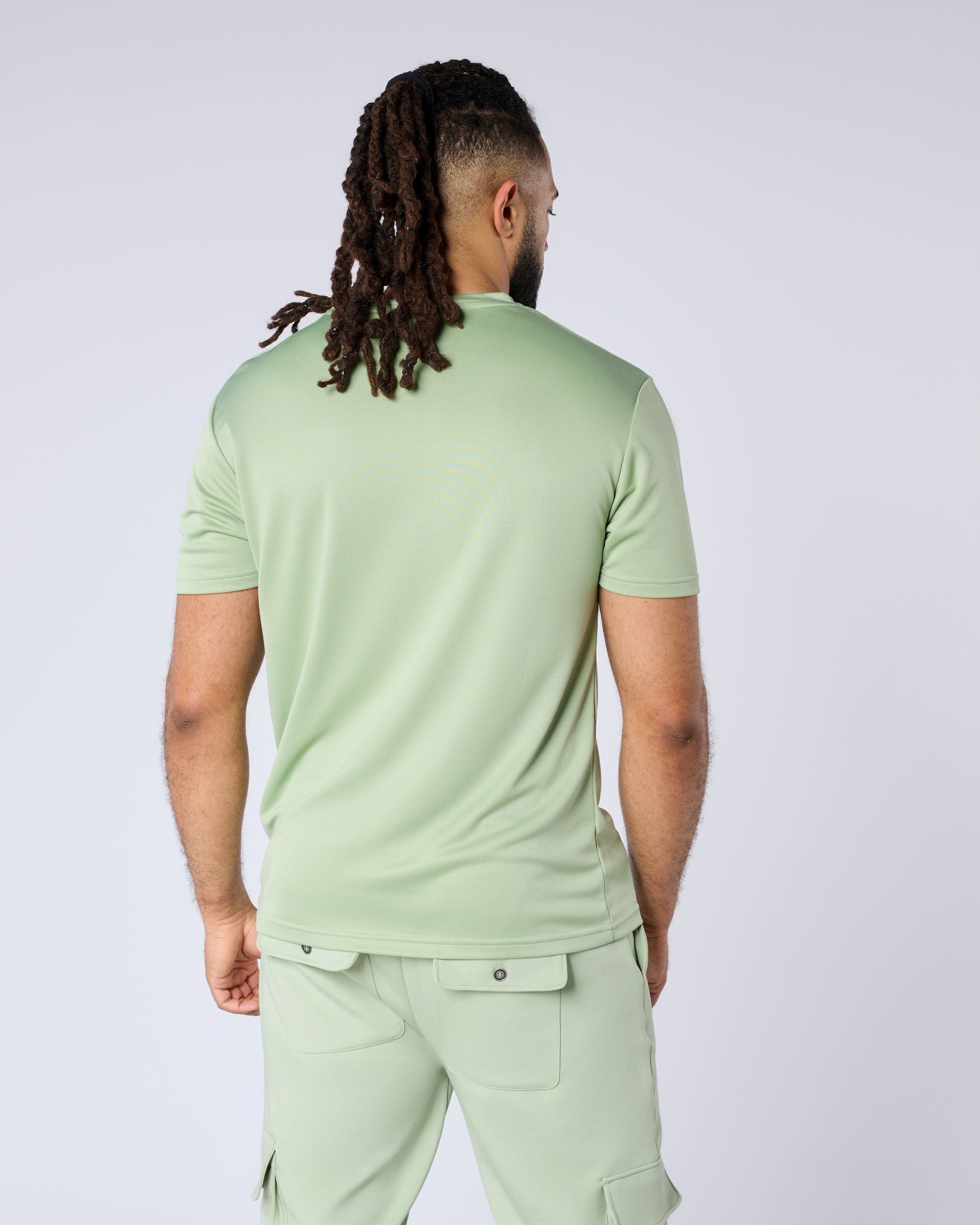 Celadon Regular Fit T-Shirt - Green